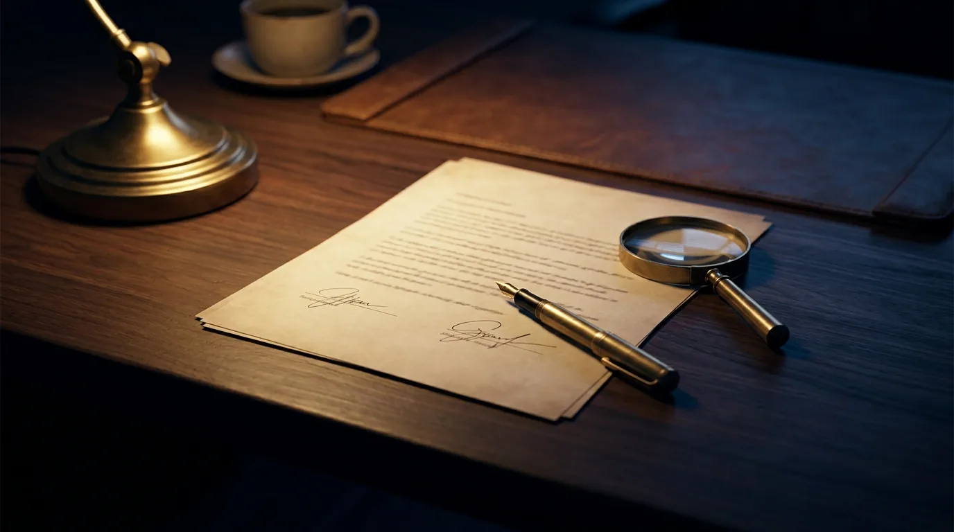 Confidence before you sign
