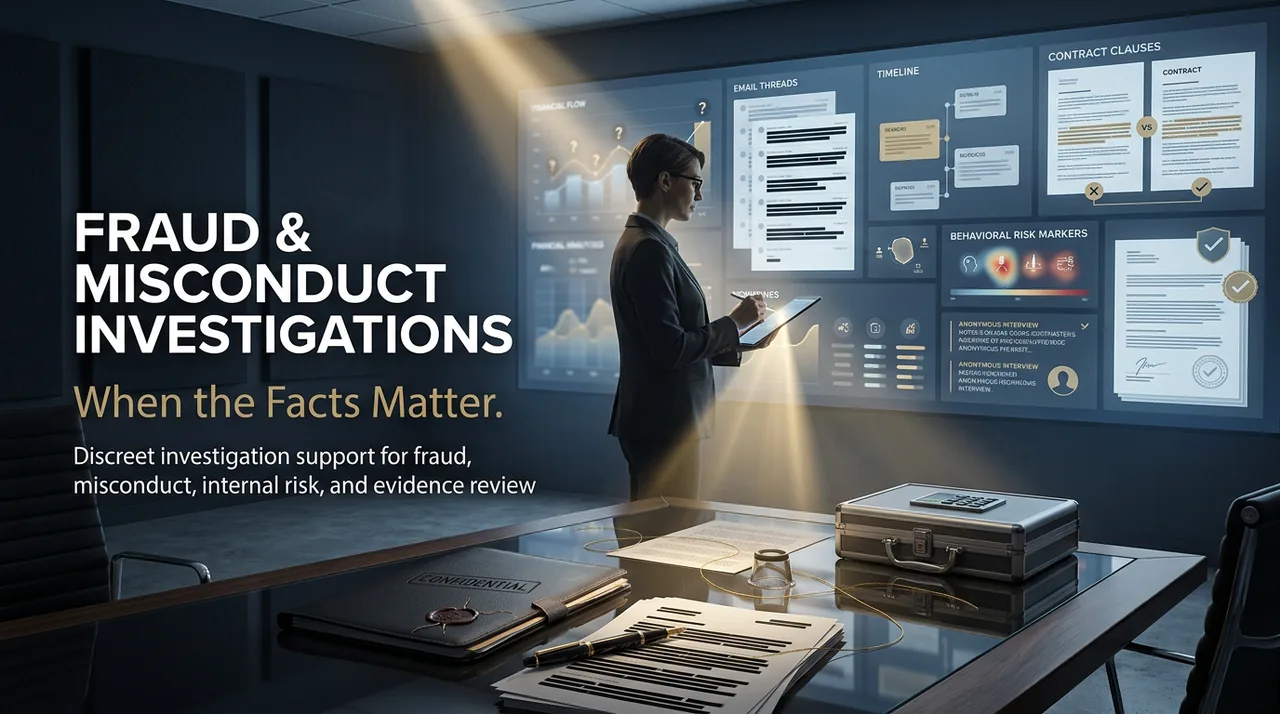 Fraud and misconduct investigation